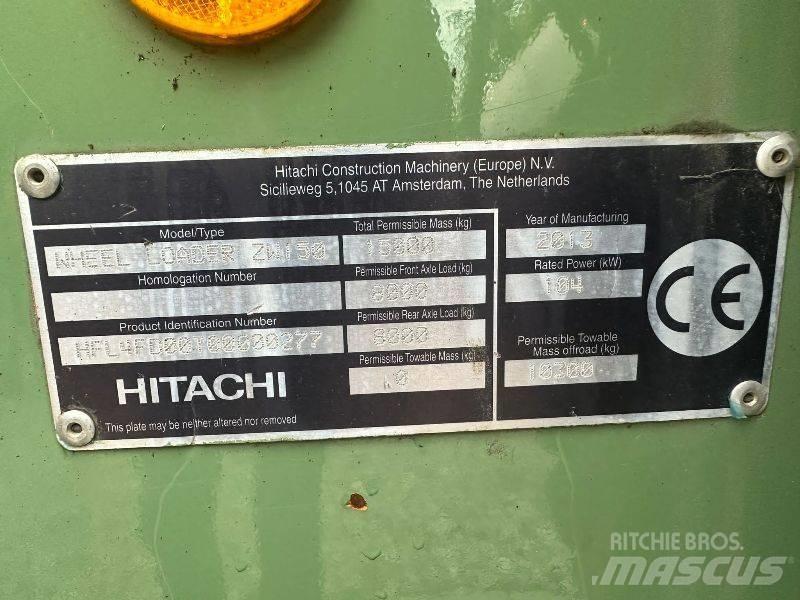 Hitachi ZW 150 轮式装载机