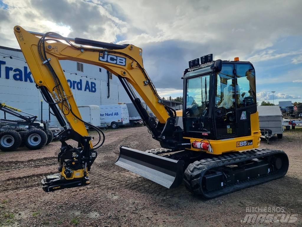 JCB 85Z-2 Ny! omg.lev! 中型挖掘机