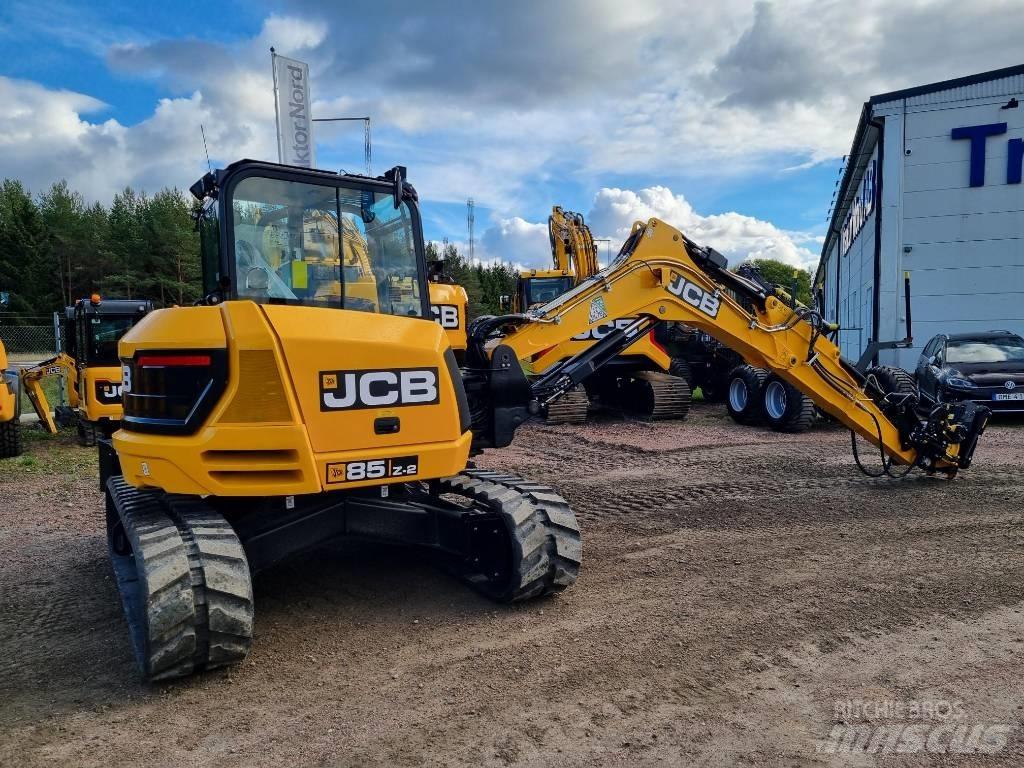 JCB 85Z-2 Ny! omg.lev! 中型挖掘机