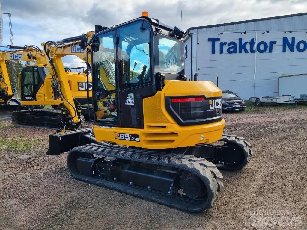 JCB 85Z-2 Ny! omg.lev! 中型挖掘机