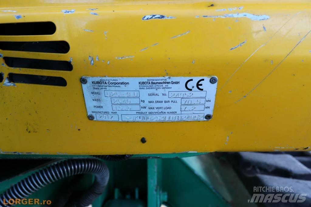 Kubota U25 - 3EU 小型挖掘机