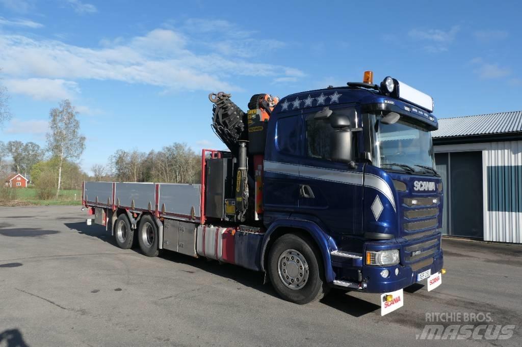 Scania G450 6x2 起重车