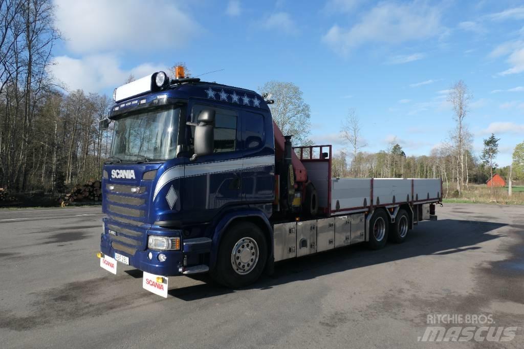 Scania G450 6x2 起重车