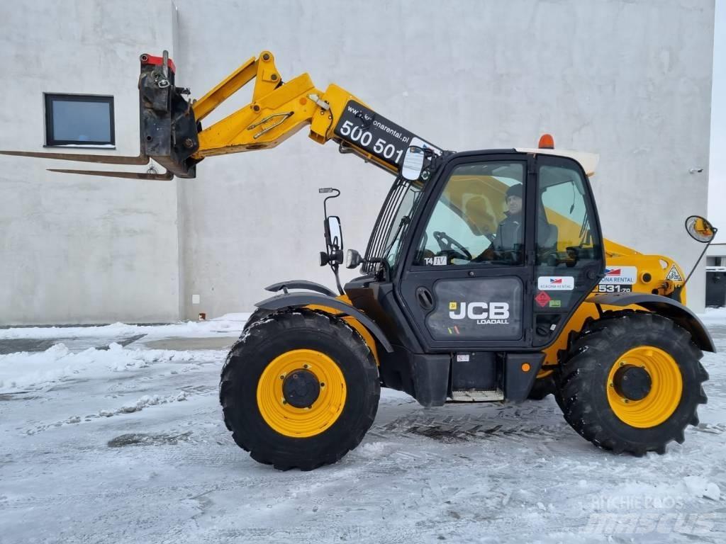 JCB 531-70 伸缩臂叉装车|叉装车