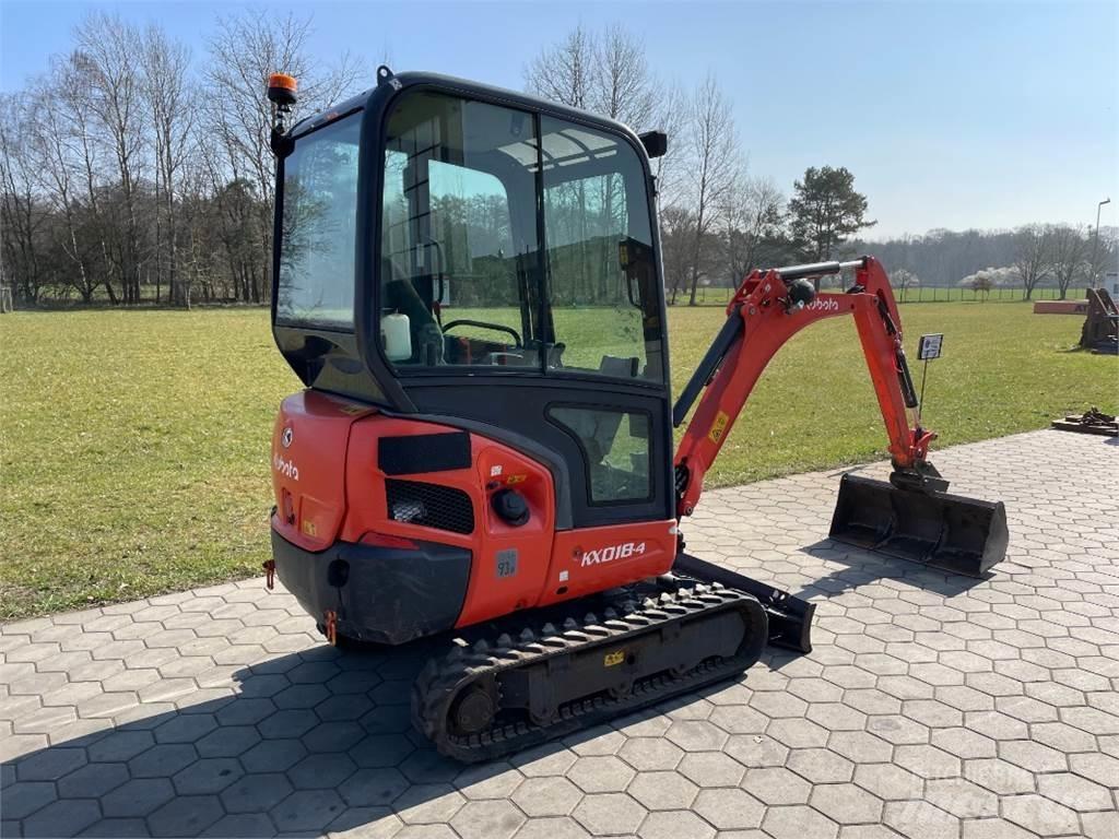 Kubota KX18-4 小型挖掘机
