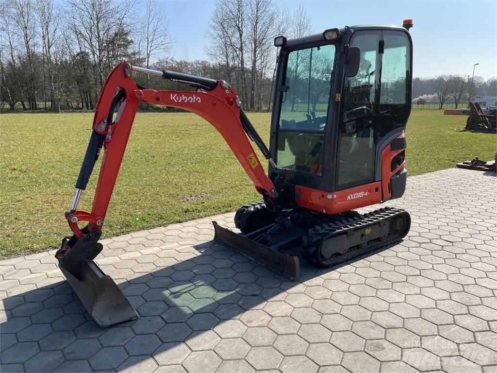 Kubota KX18-4 小型挖掘机