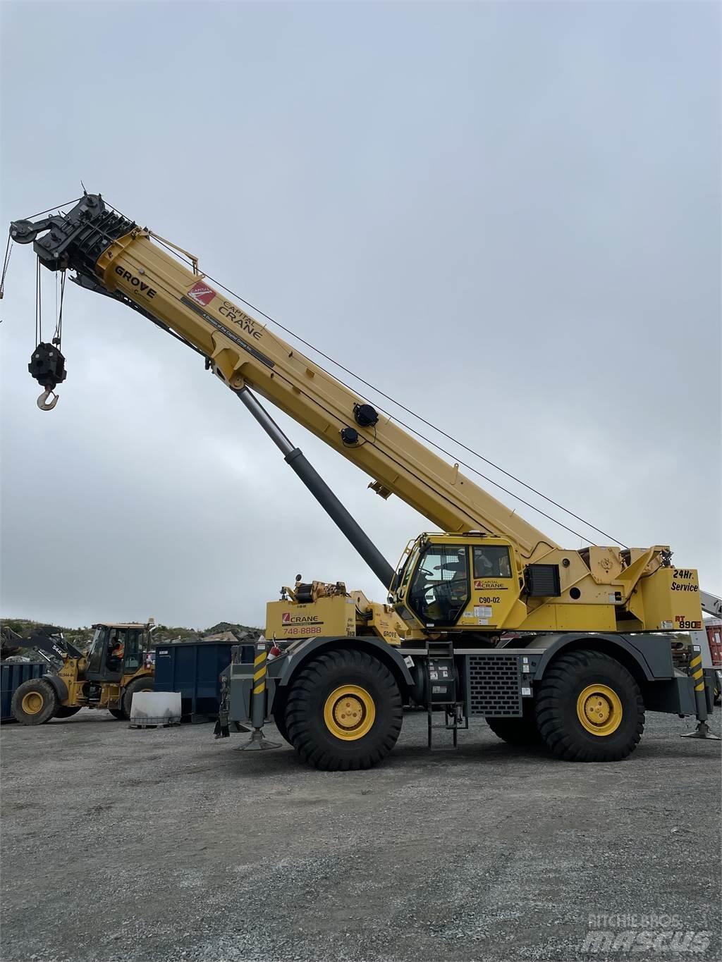 Grove RT890E 越野轮胎起重机︳越野吊︳越野起重机︳移动式起重机