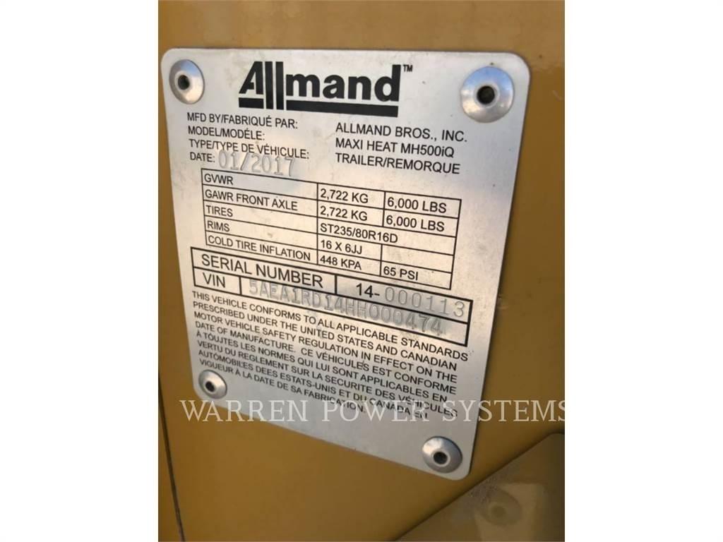 Allmand MH500 加热和解冻设备