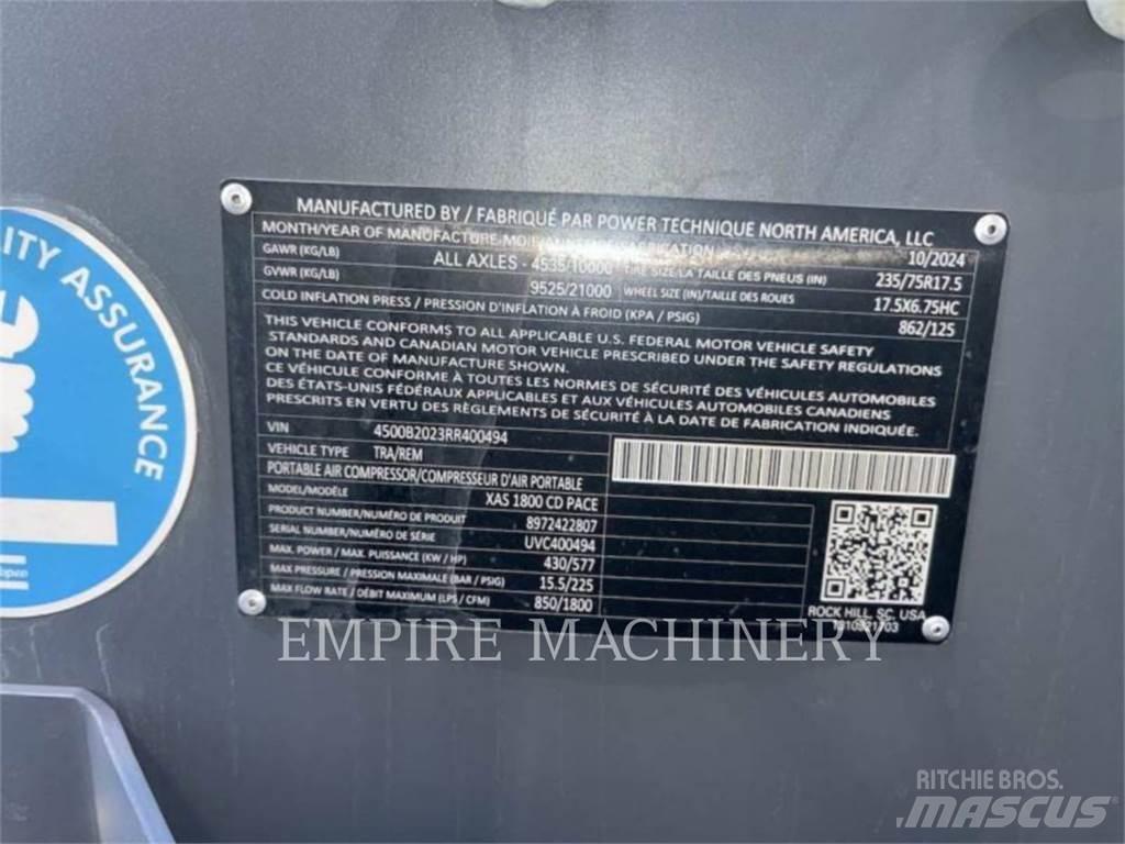 Atlas Copco XAS1800CD 压缩机
