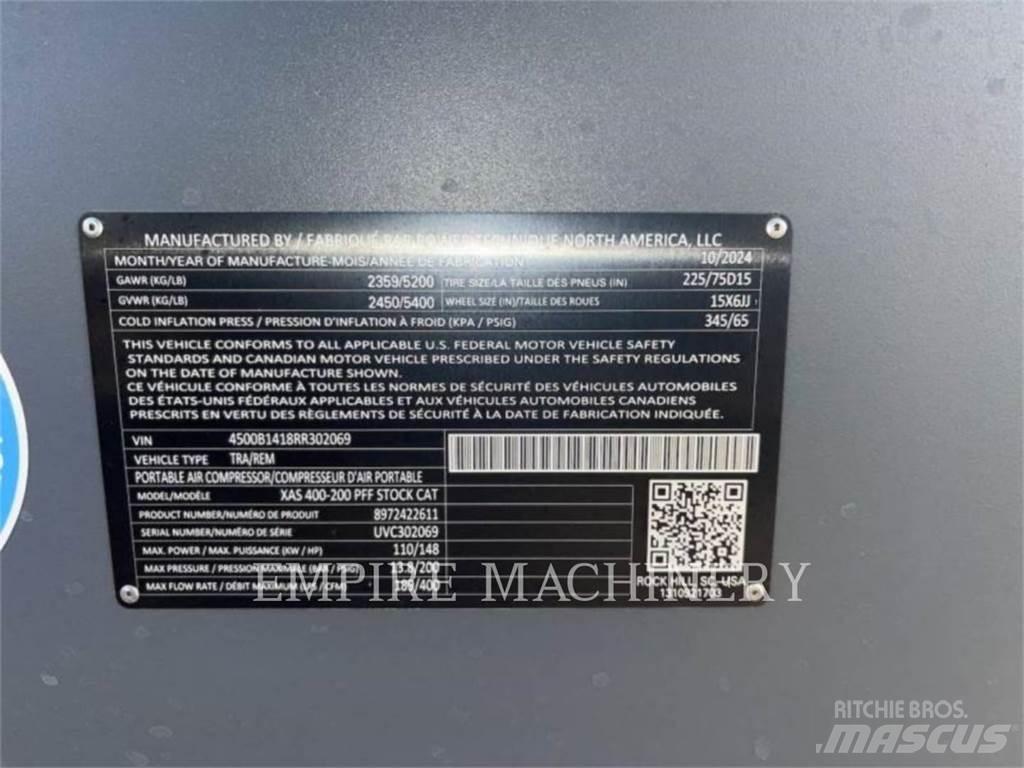 Atlas Copco XAS400CD 压缩机