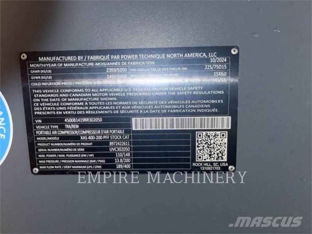 Atlas Copco XAS400CD 压缩机