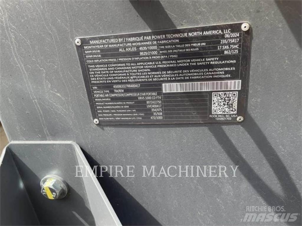 Atlas Copco XRVS1000CD 压缩机