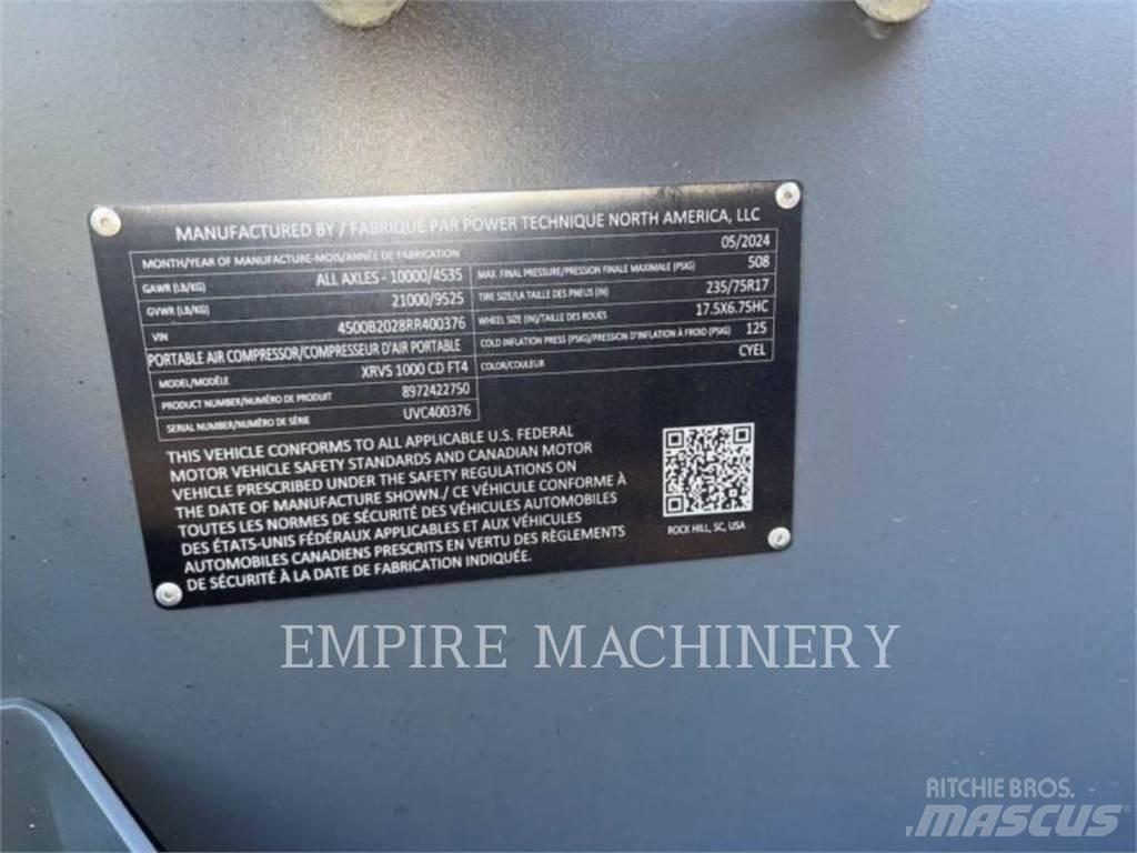 Atlas Copco XRVS1000CD 压缩机
