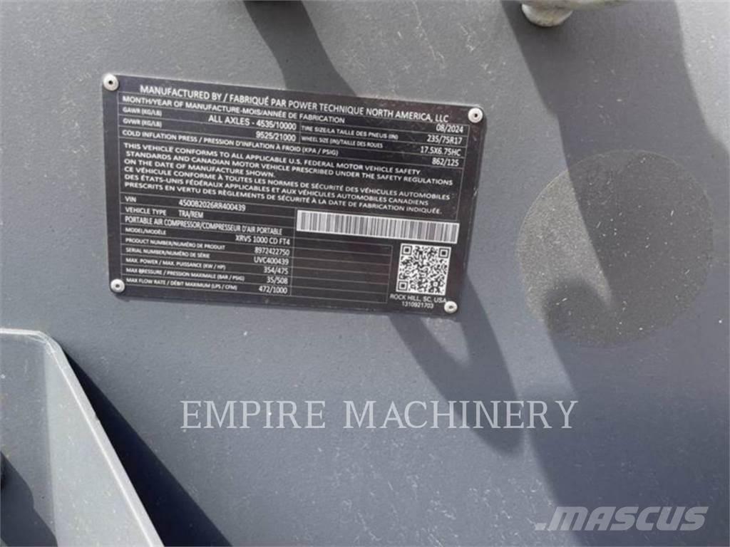Atlas Copco XRVS1000CD 压缩机