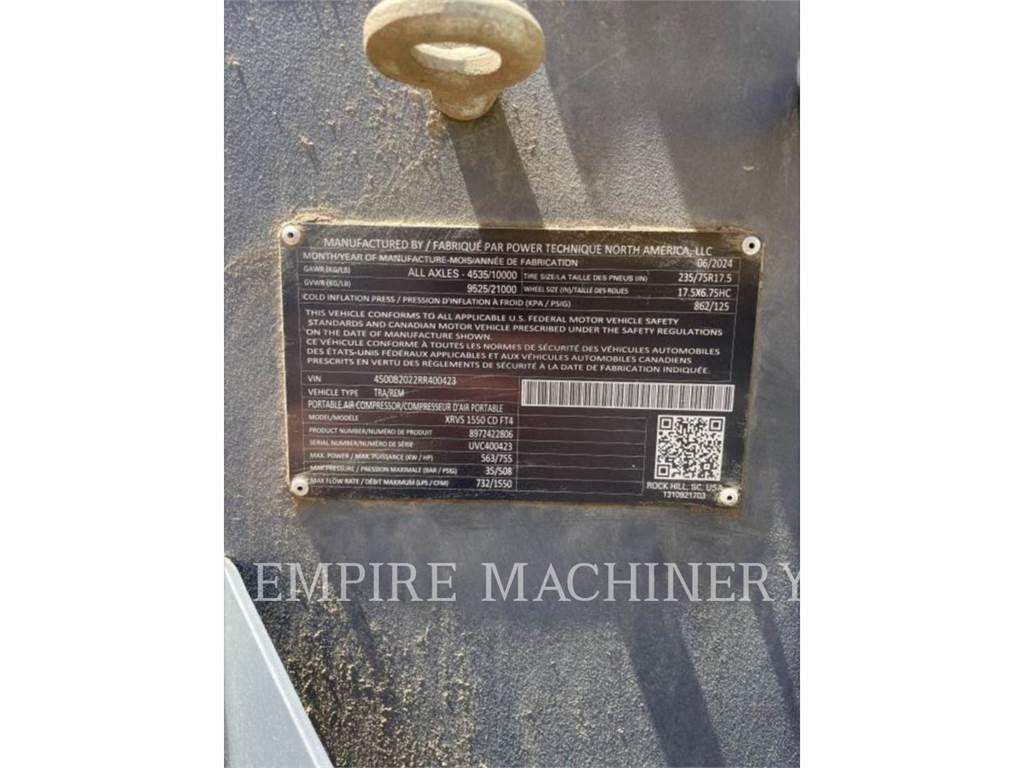 Atlas Copco XRVS1550CD 压缩机