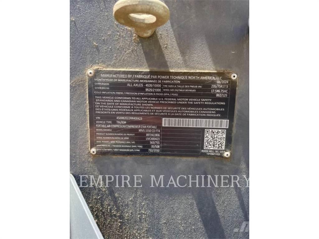 Atlas Copco XRVS1550CD 压缩机