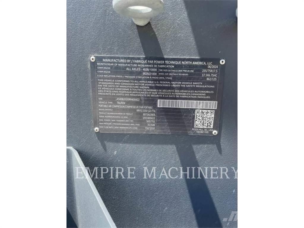 Atlas Copco XRVS1550CD 压缩机
