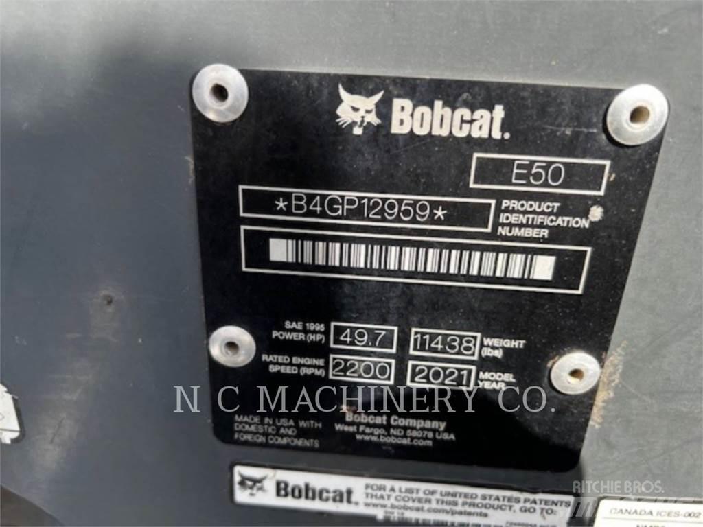 Bobcat E50 履带挖掘机