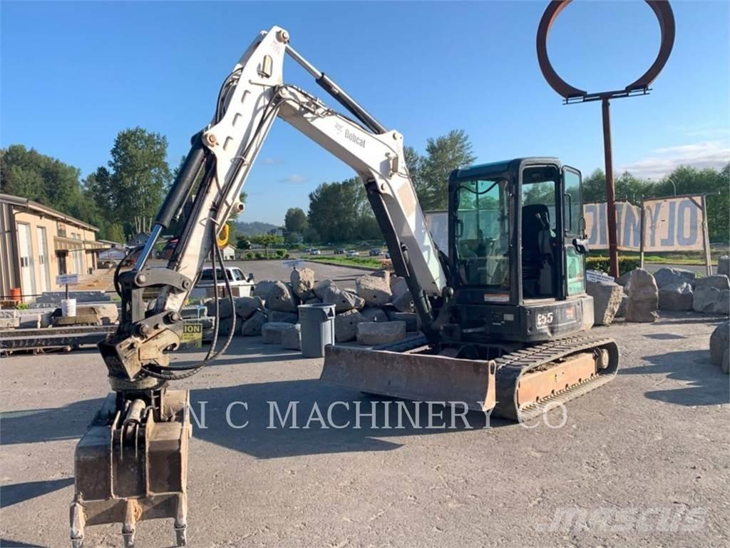 Bobcat E55 履带挖掘机