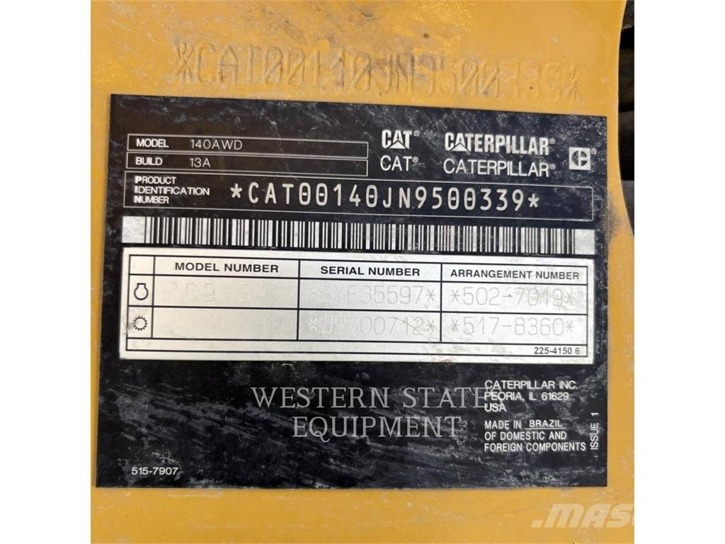 CAT 140 平地机/推土机