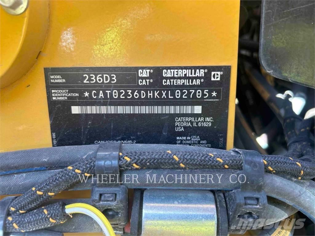 CAT 236D3 C3H2 滑移装载机