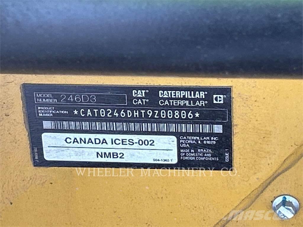 CAT 246D3 C3H2 滑移装载机