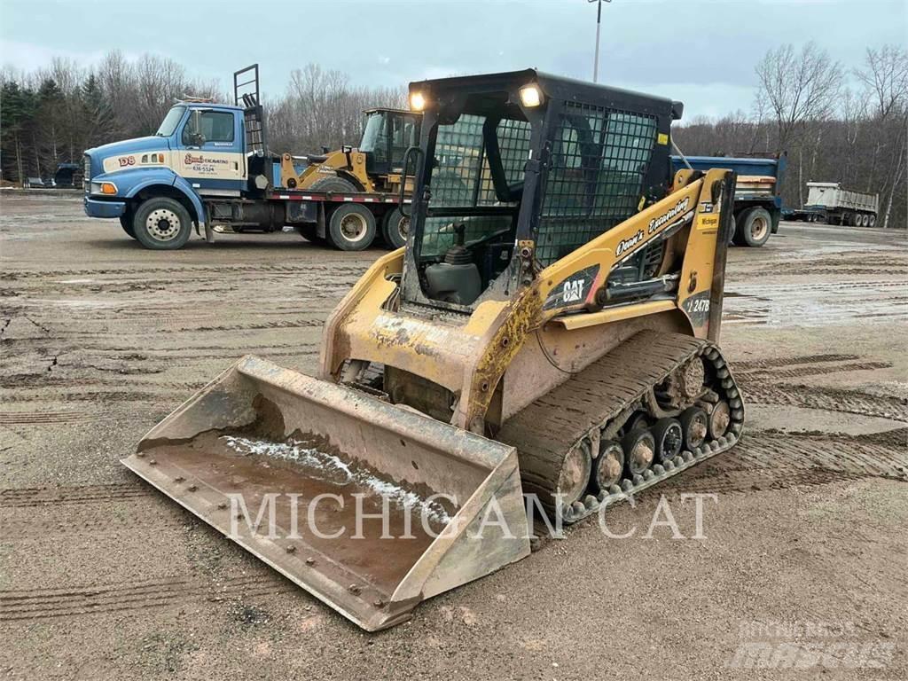 CAT 247B3 AQ 滑移装载机