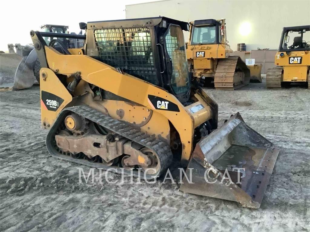 CAT 259B3 A2Q 滑移装载机