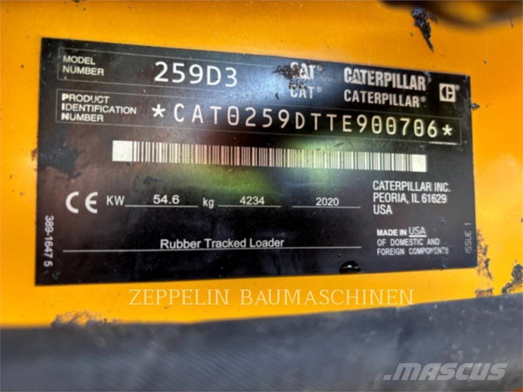 CAT 259D 滑移装载机