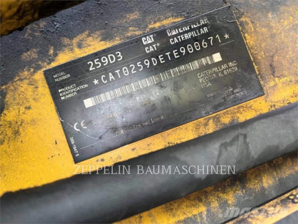 CAT 259D 滑移装载机