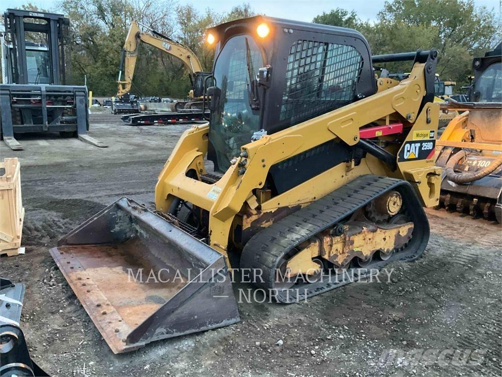 CAT 259D A2Q 滑移装载机