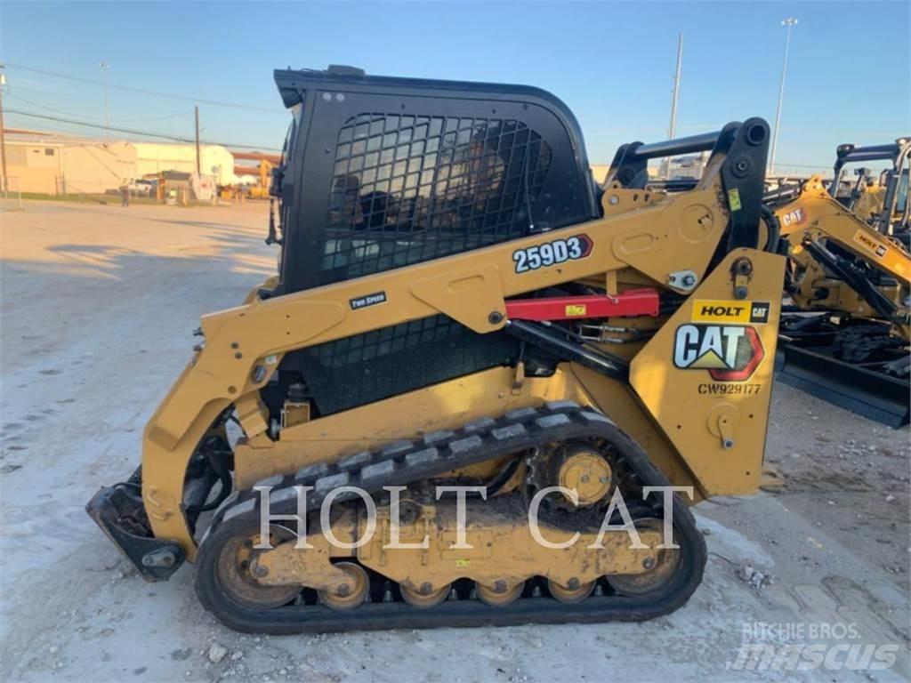 CAT 259D CAB 滑移装载机