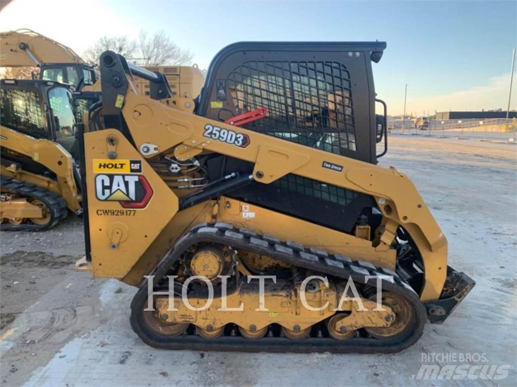 CAT 259D CAB 滑移装载机