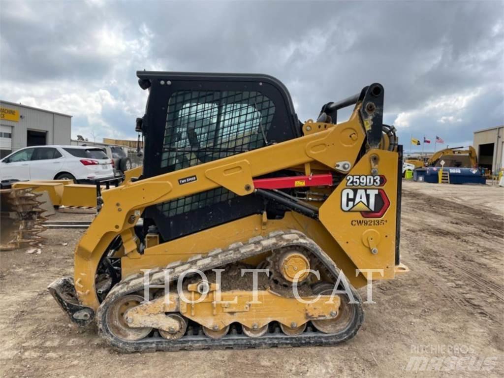 CAT 259D CAB 滑移装载机