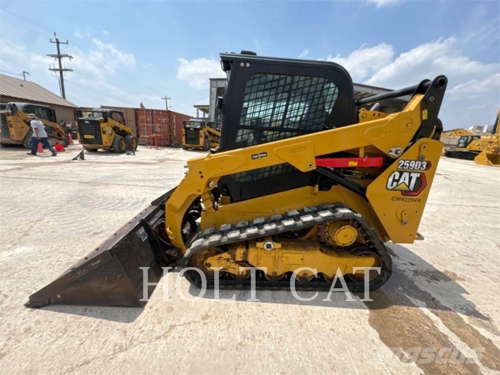 CAT 259D CAB 滑移装载机