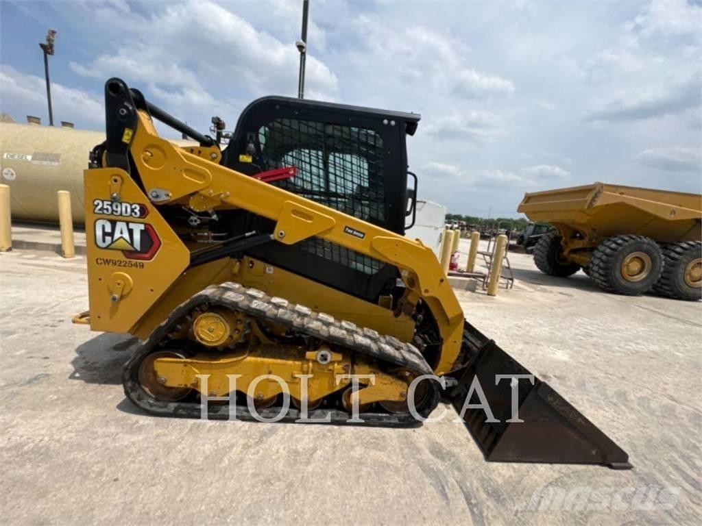 CAT 259D CAB 滑移装载机