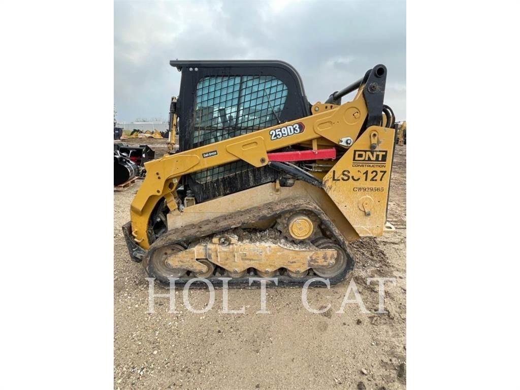 CAT 259D CAB 滑移装载机