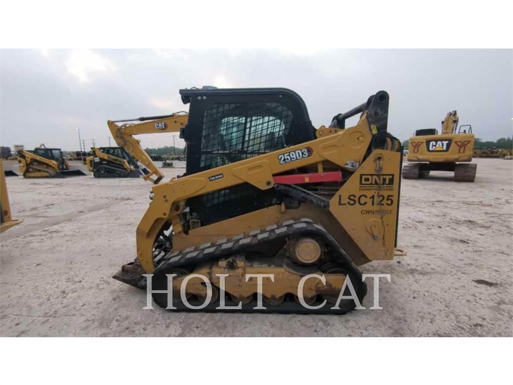 CAT 259D CAB 滑移装载机