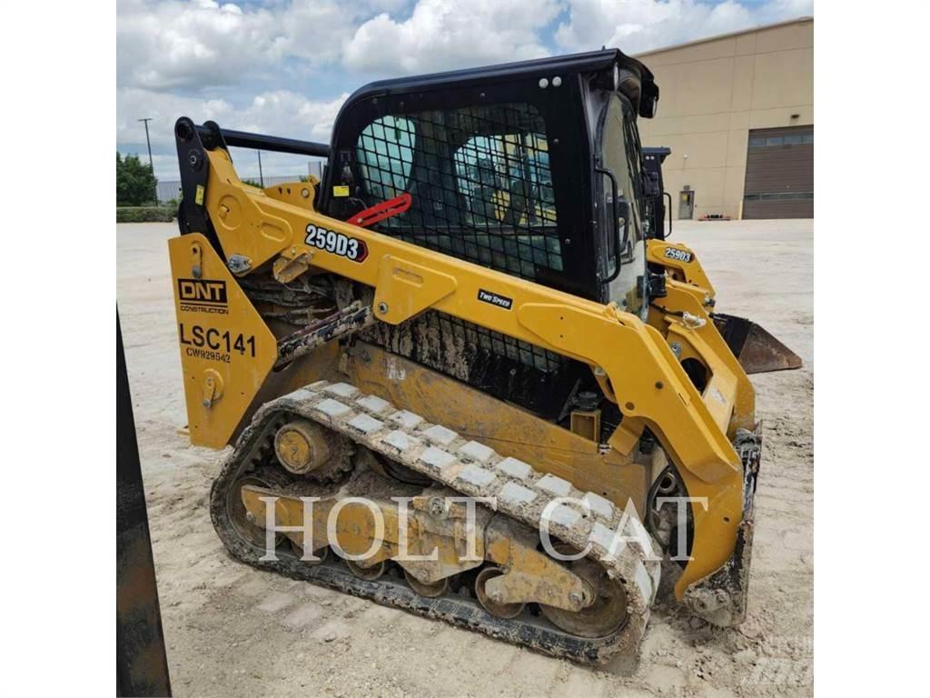 CAT 259D CAB 滑移装载机