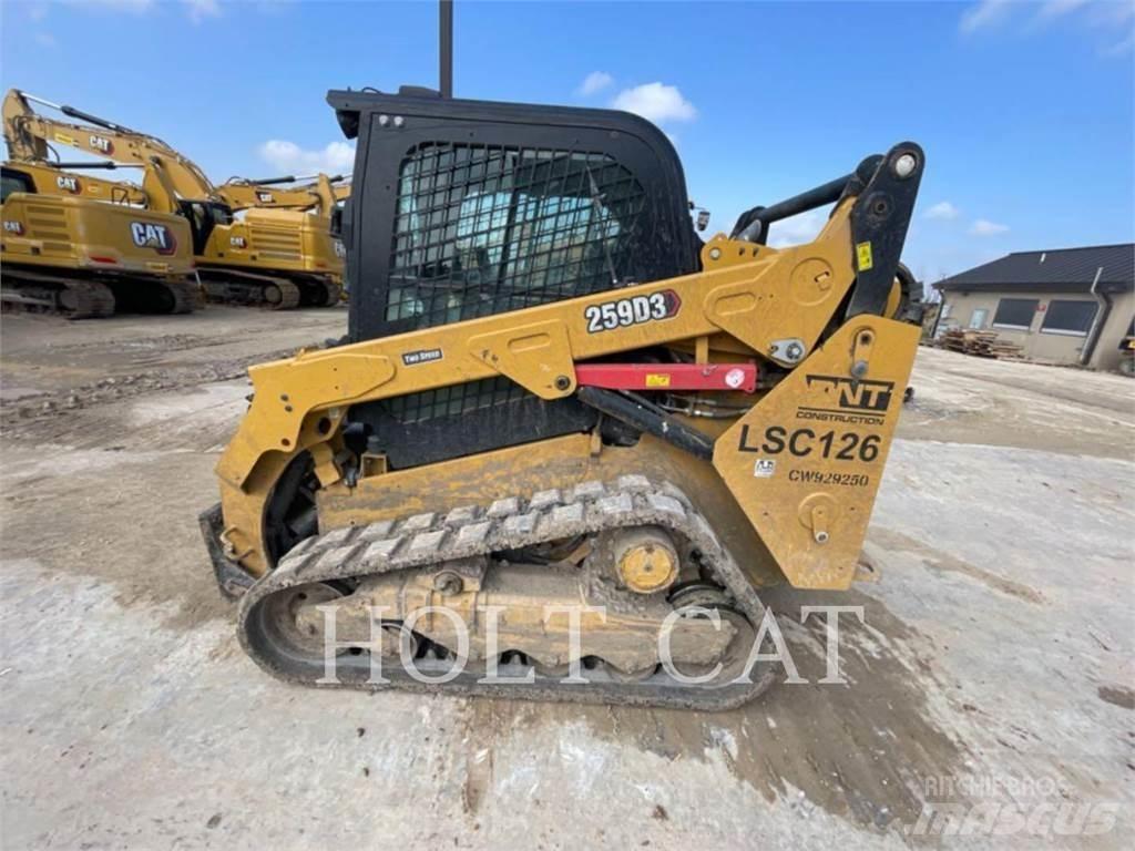 CAT 259D CAB 滑移装载机