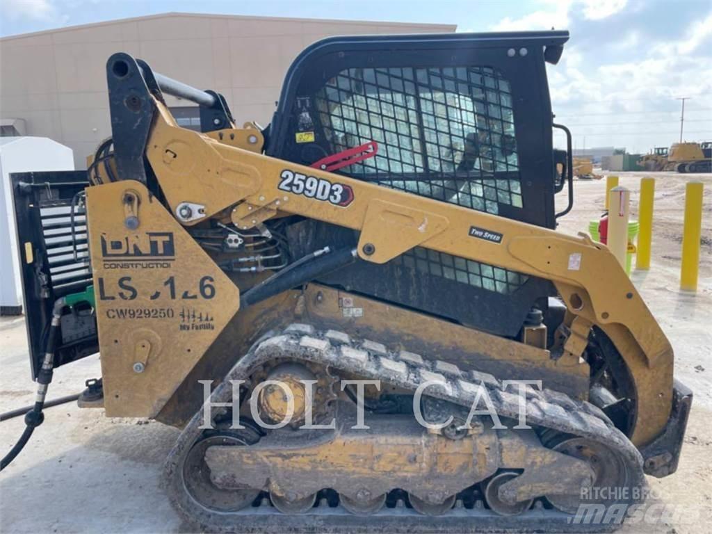 CAT 259D CAB 滑移装载机