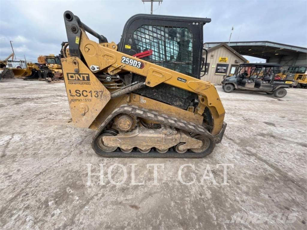 CAT 259D CAB 滑移装载机
