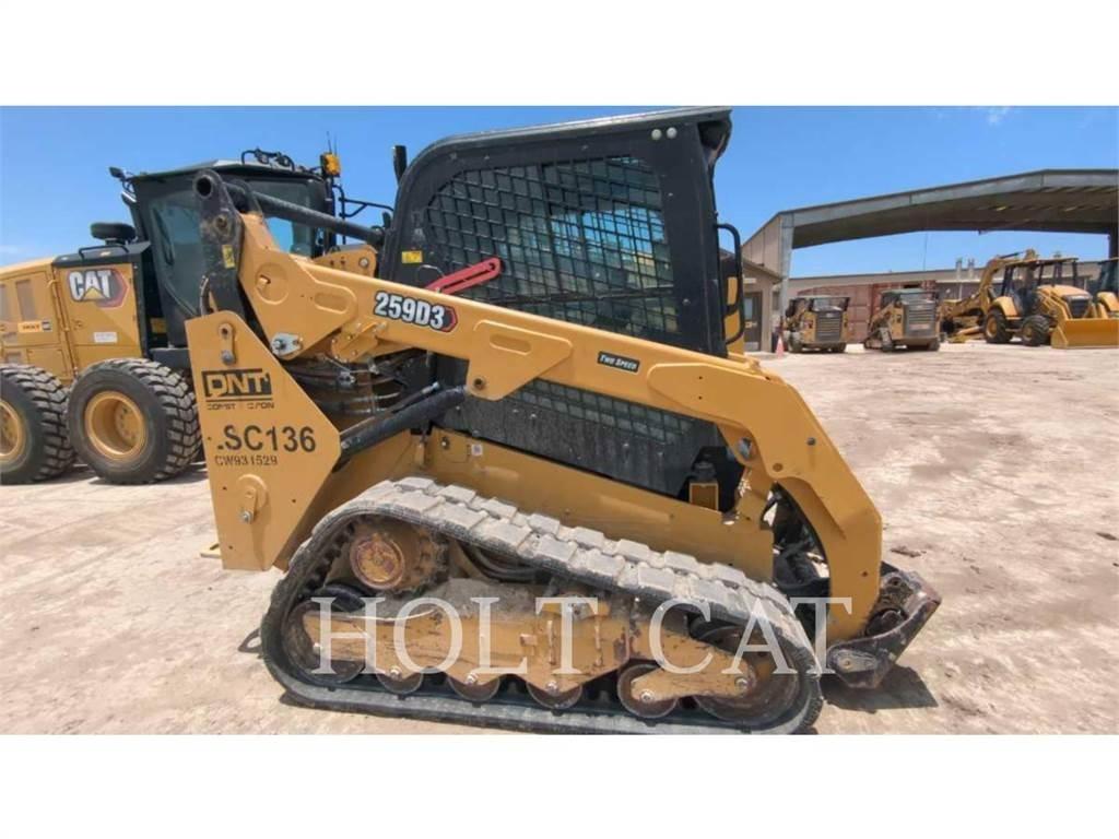 CAT 259D CAB 滑移装载机