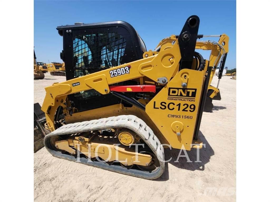 CAT 259D CAB 滑移装载机