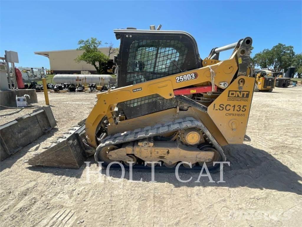 CAT 259D CAB 滑移装载机