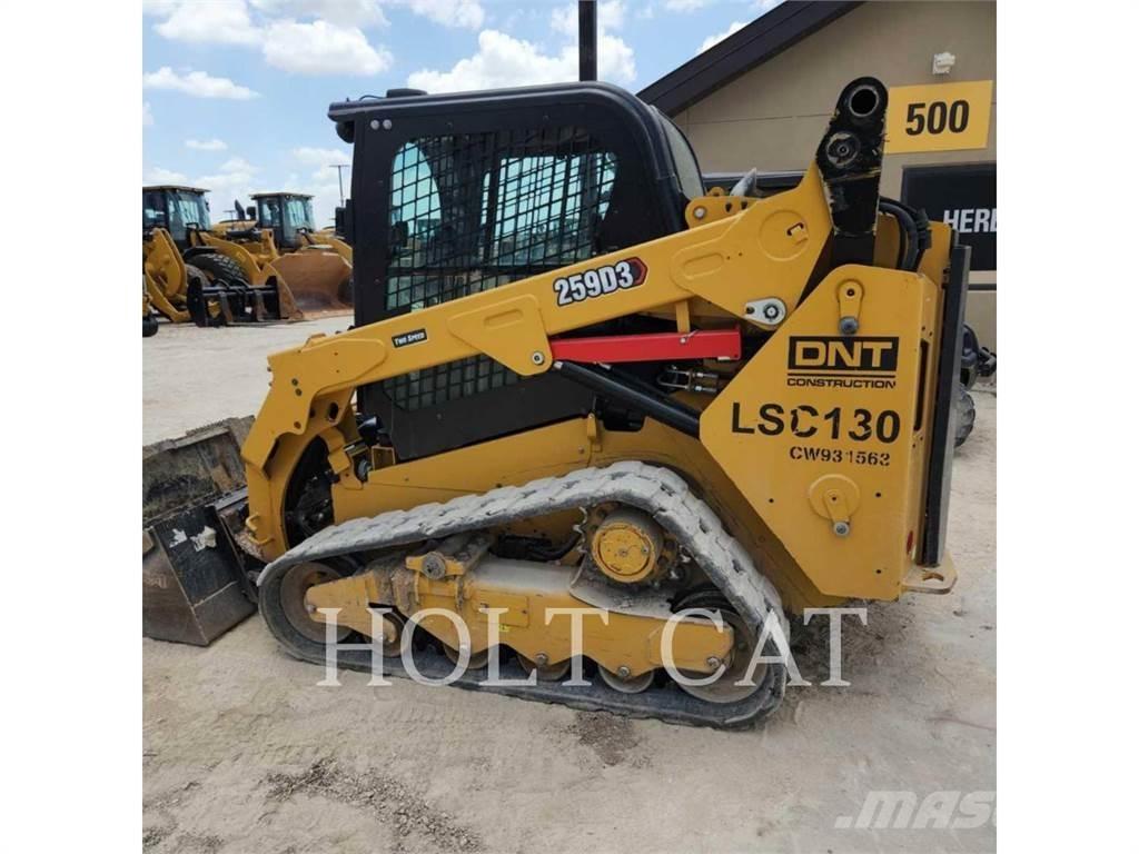 CAT 259D CAB 滑移装载机