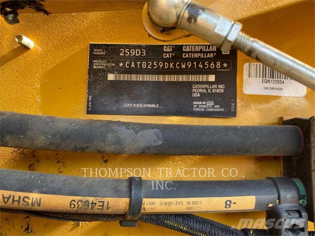 CAT 259D3 履带式装载机