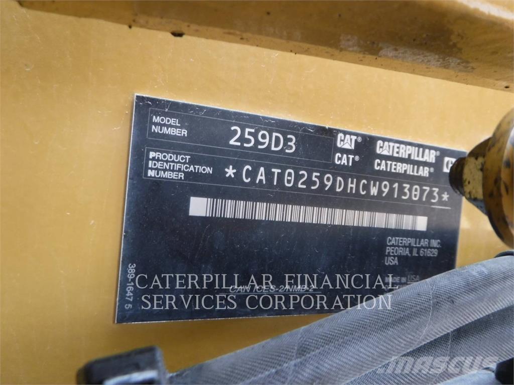 CAT 259D3 履带式装载机