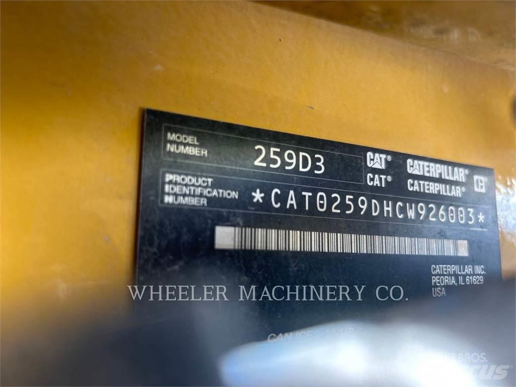 CAT 259D3 C3H2 履带式装载机