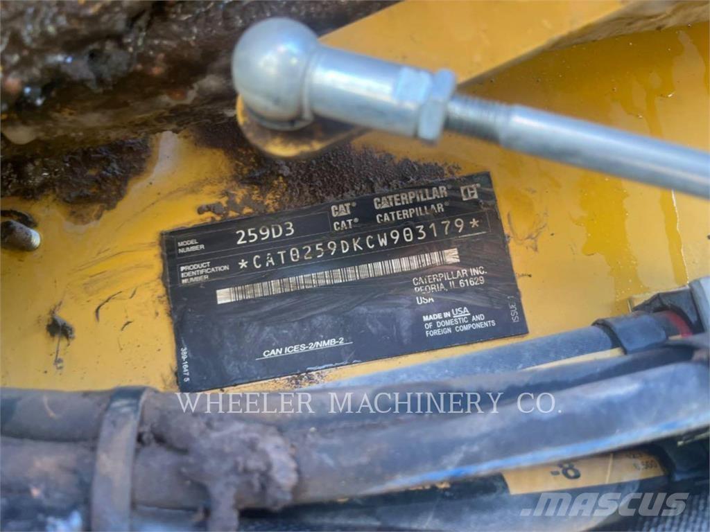CAT 259D3 C3H2 履带式装载机